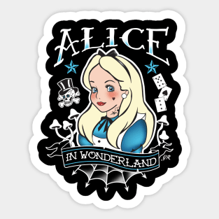 Alice in Wonderland Sticker